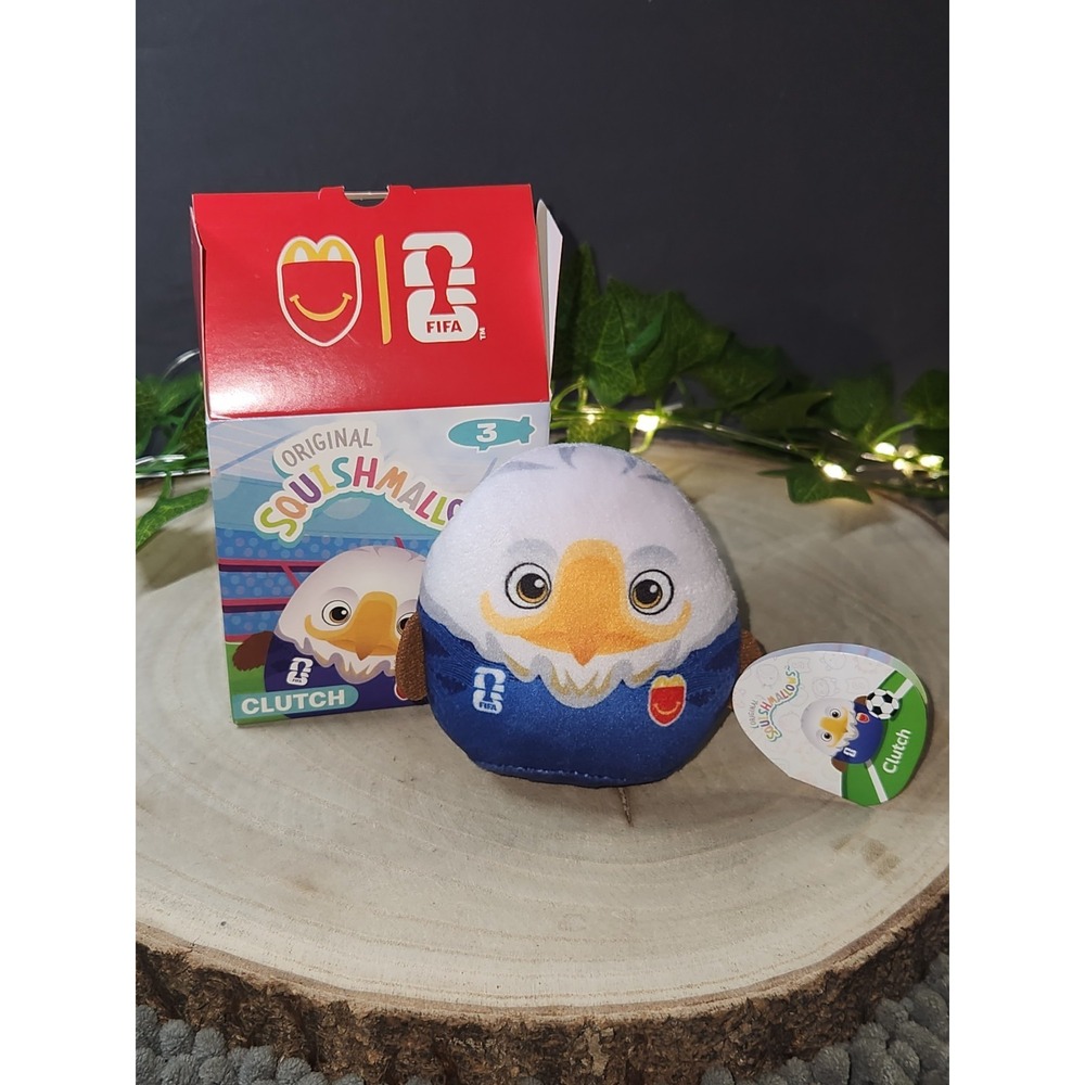 McDonald's FIFA World Cup 2026 Squishmallows Happy Meal Toy CLUTCH #3